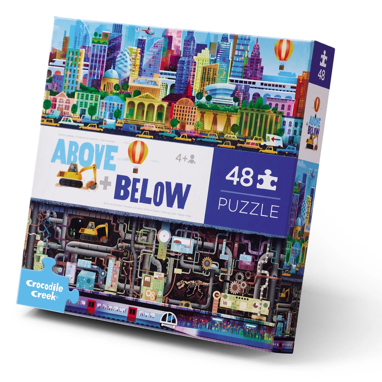 Above and Below - Big City 48 Piece Puzzle