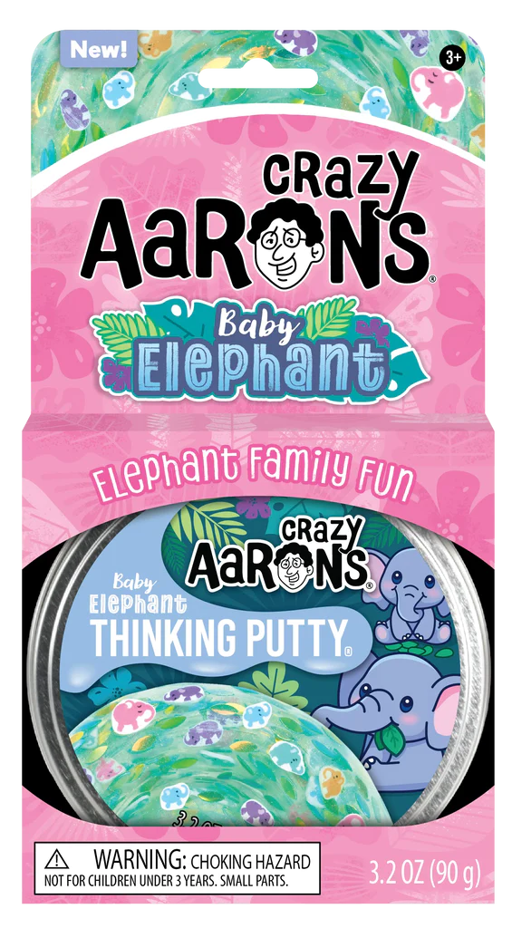 Baby Elephant Thinking Putty