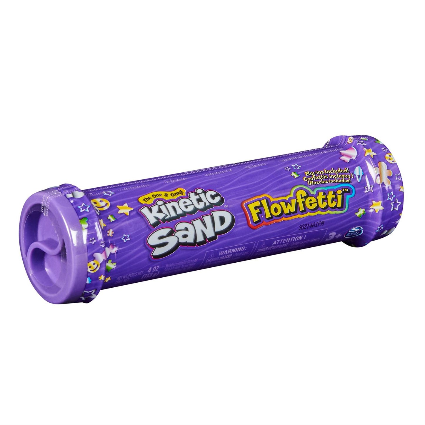 Kinetic Sand Flowfetti, 4oz Play Sand with Glitter