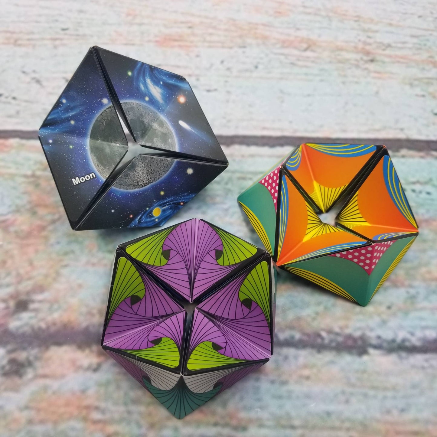 Infinity Flip Kaleidocycle Cube Fidget