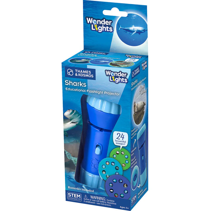 Wonder Lights: Sharks - Educational Flashlight Pro