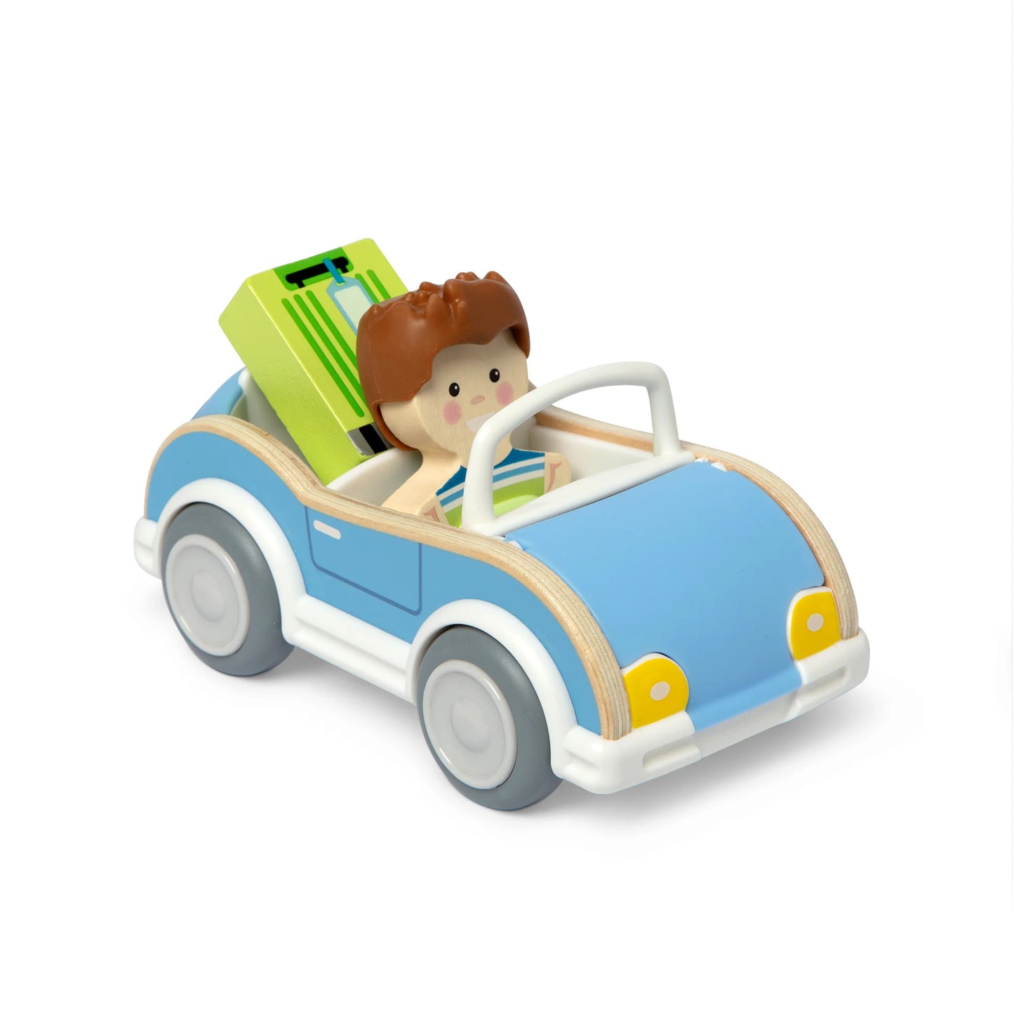 Cheery Lane Car and Play Figure Blue
