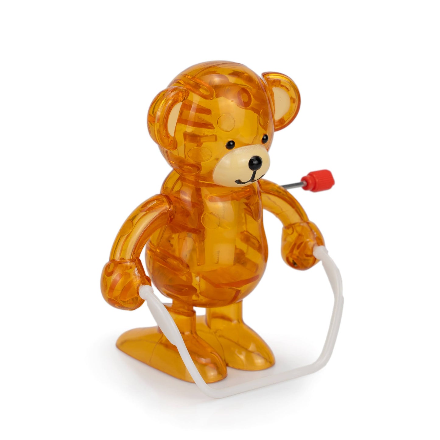 Jumprope Bear Teddy Wind Up Toy