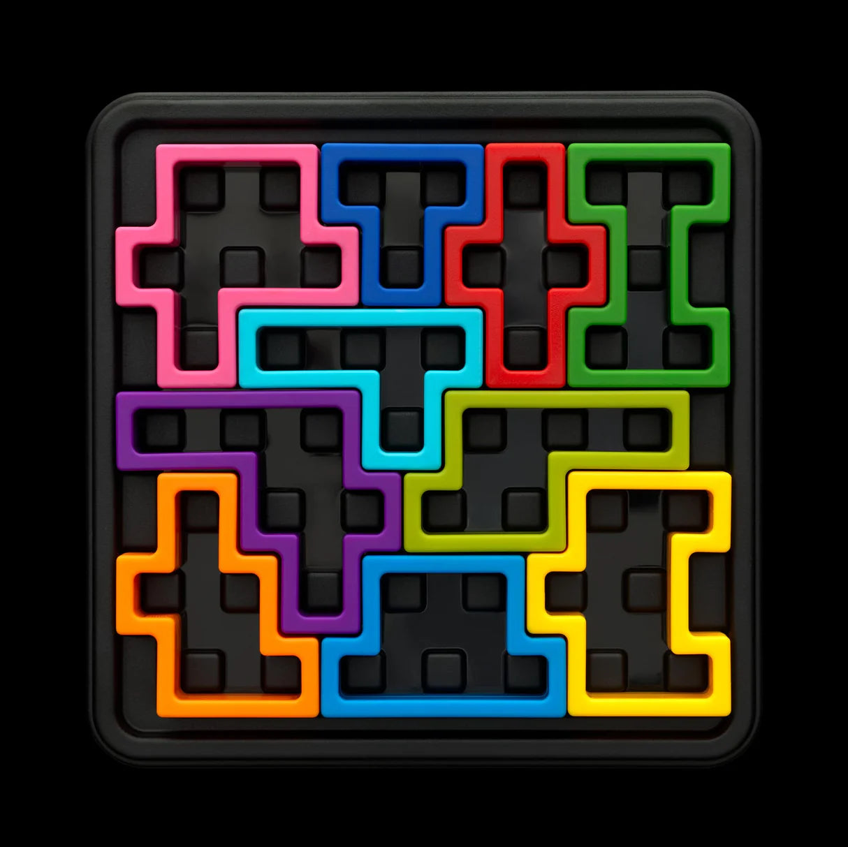 SmartGames IQ Deluxe: Square - 120 Challenges Featuring a Deluxe Travel Case for Ages 14 - Adult