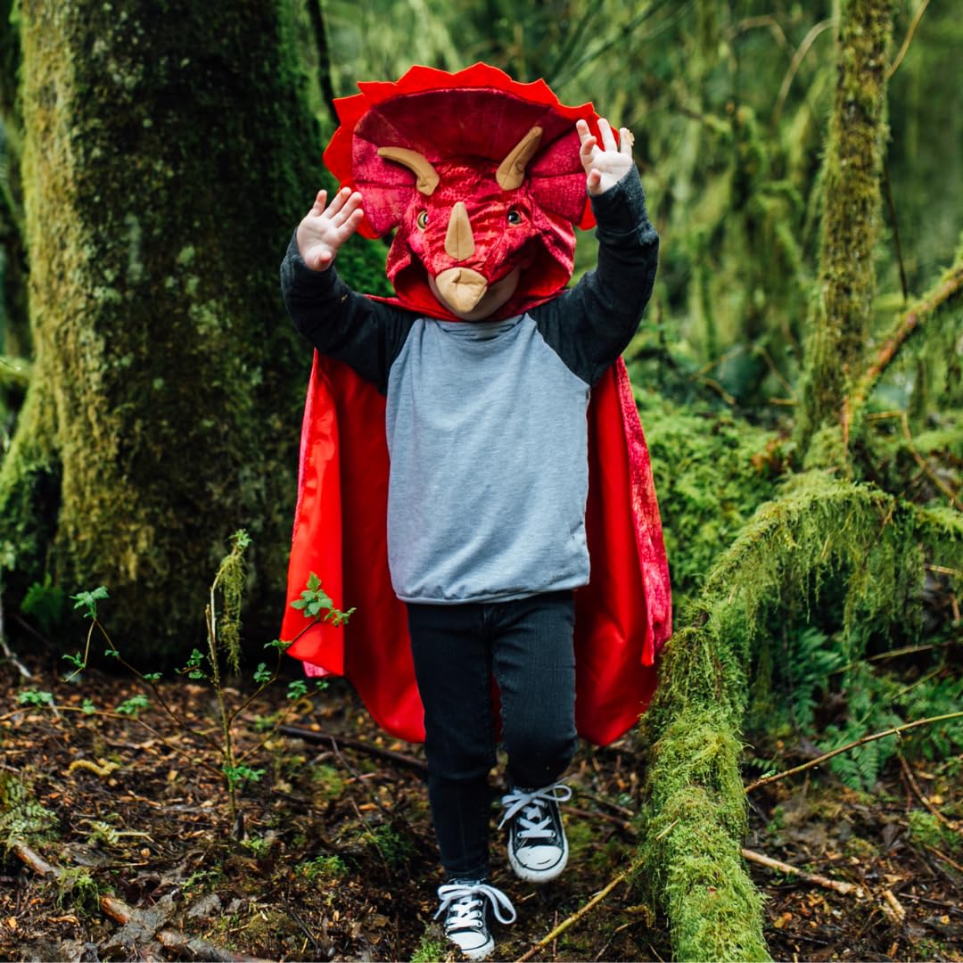Triceratops Hooded Cape