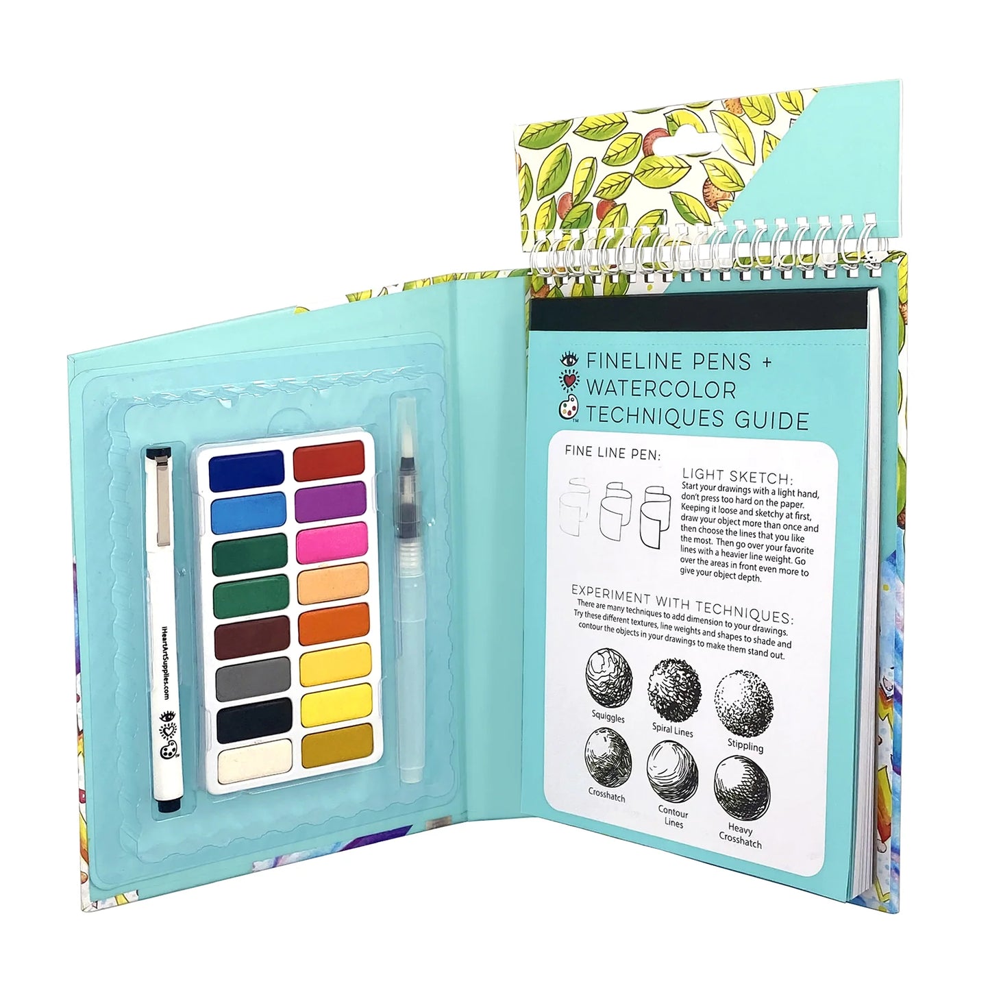 Travel Art Pack Watercolors + Pen