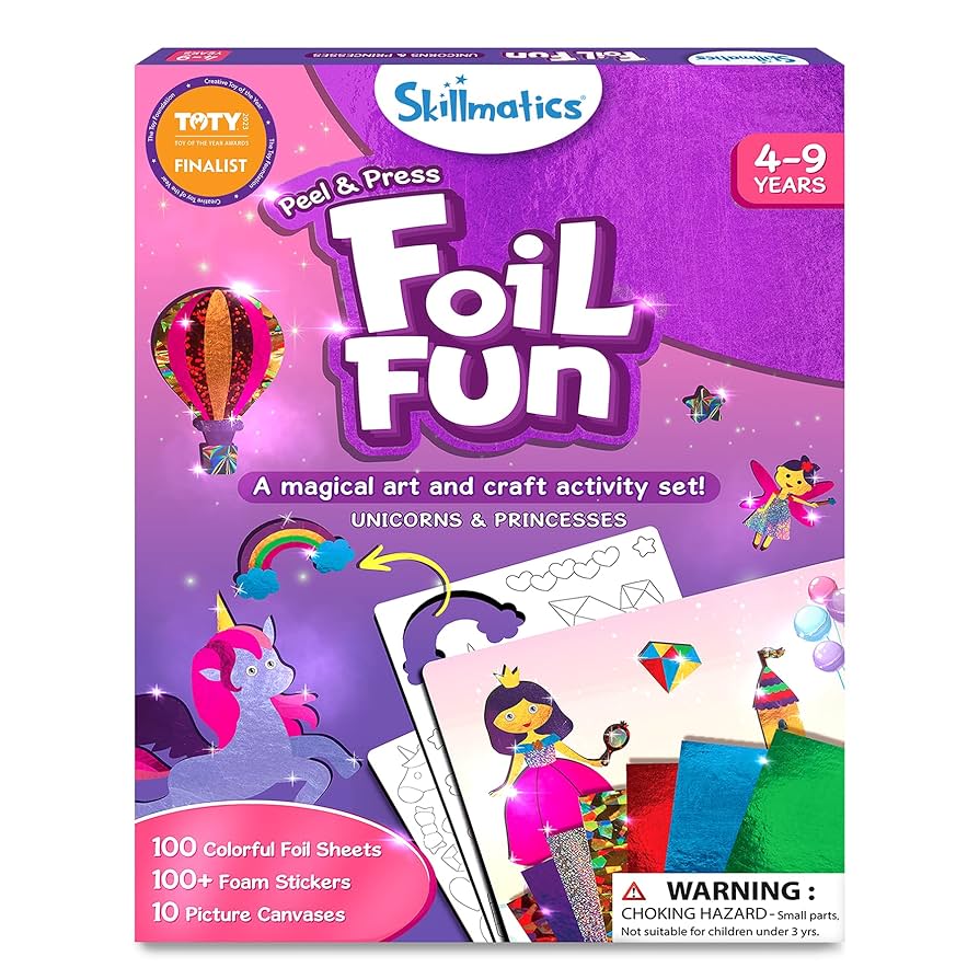 Foil Fun Unicorn and Princess