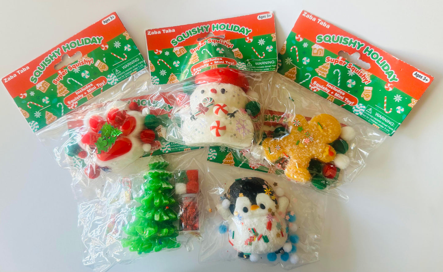ZABA Hello Squishy Holiday