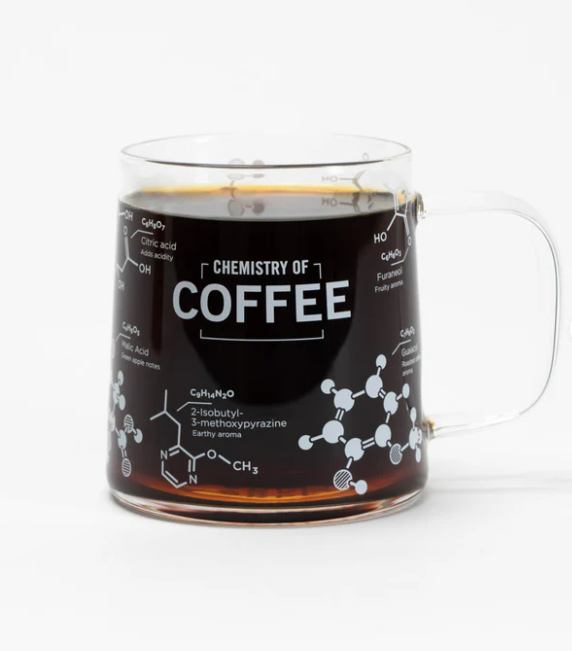 Coffee Chemistry Glass Mug