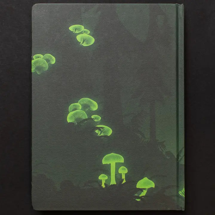 Bioluminescent Mushrooms Dark Matter Notebook