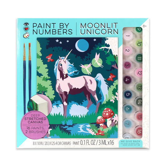 Paint By Numbers- Moonlit Unicorn