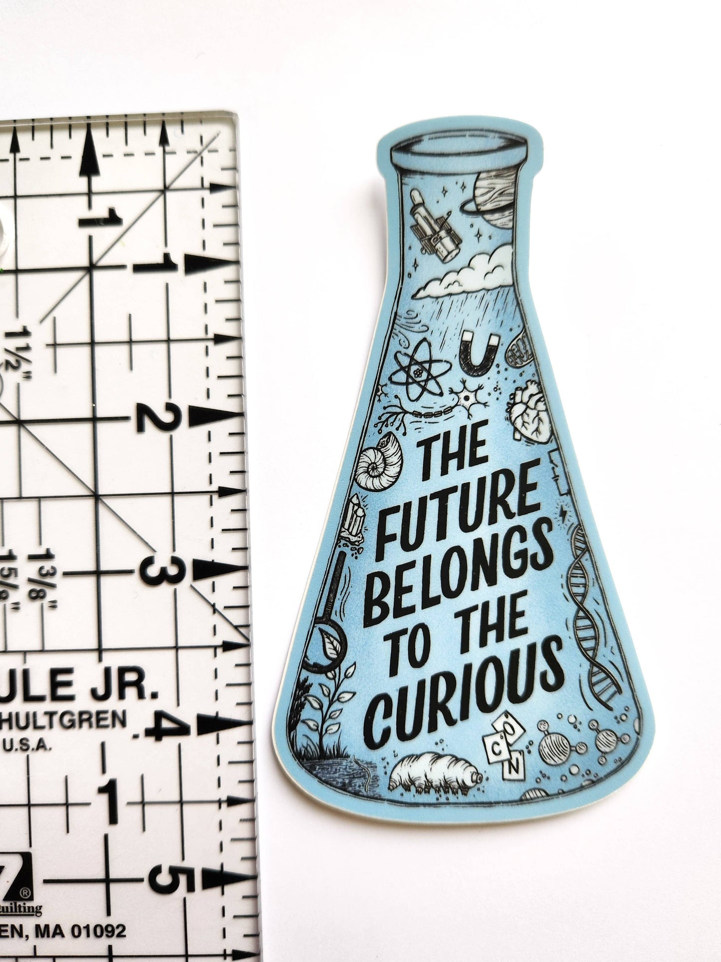 The Future Belongs to the Curious Sticker