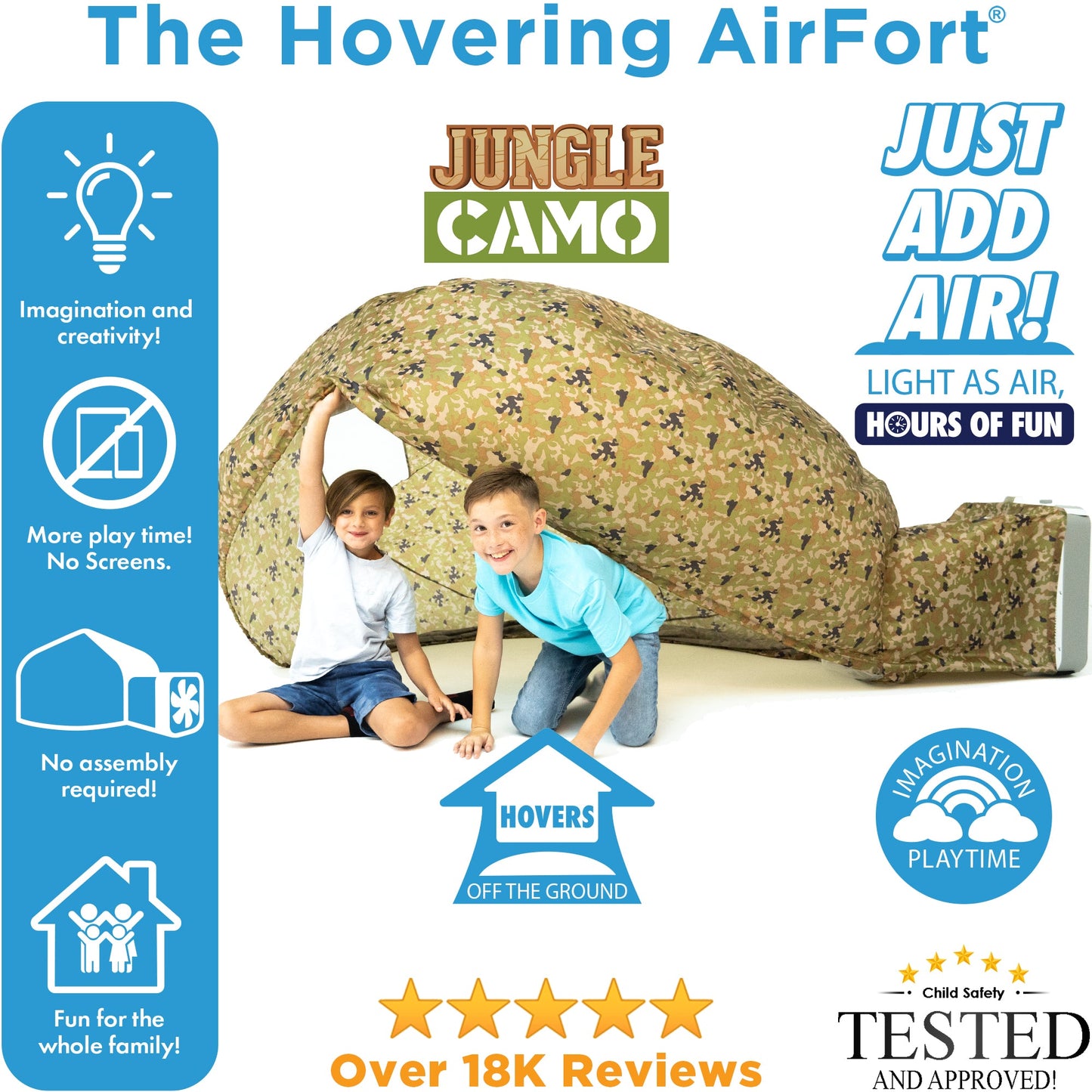 The Original AirFort - Jungle Camo
