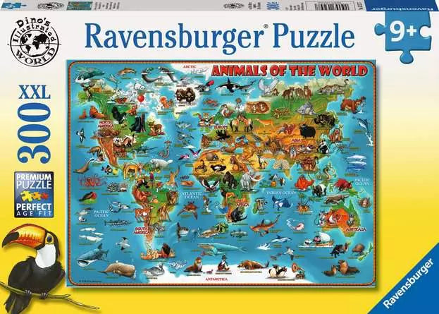 Animals of the World 300 Piece XXL Puzzle