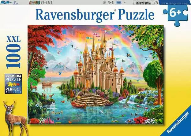 Rainbow Castle 100 Piece XXL Puzzle