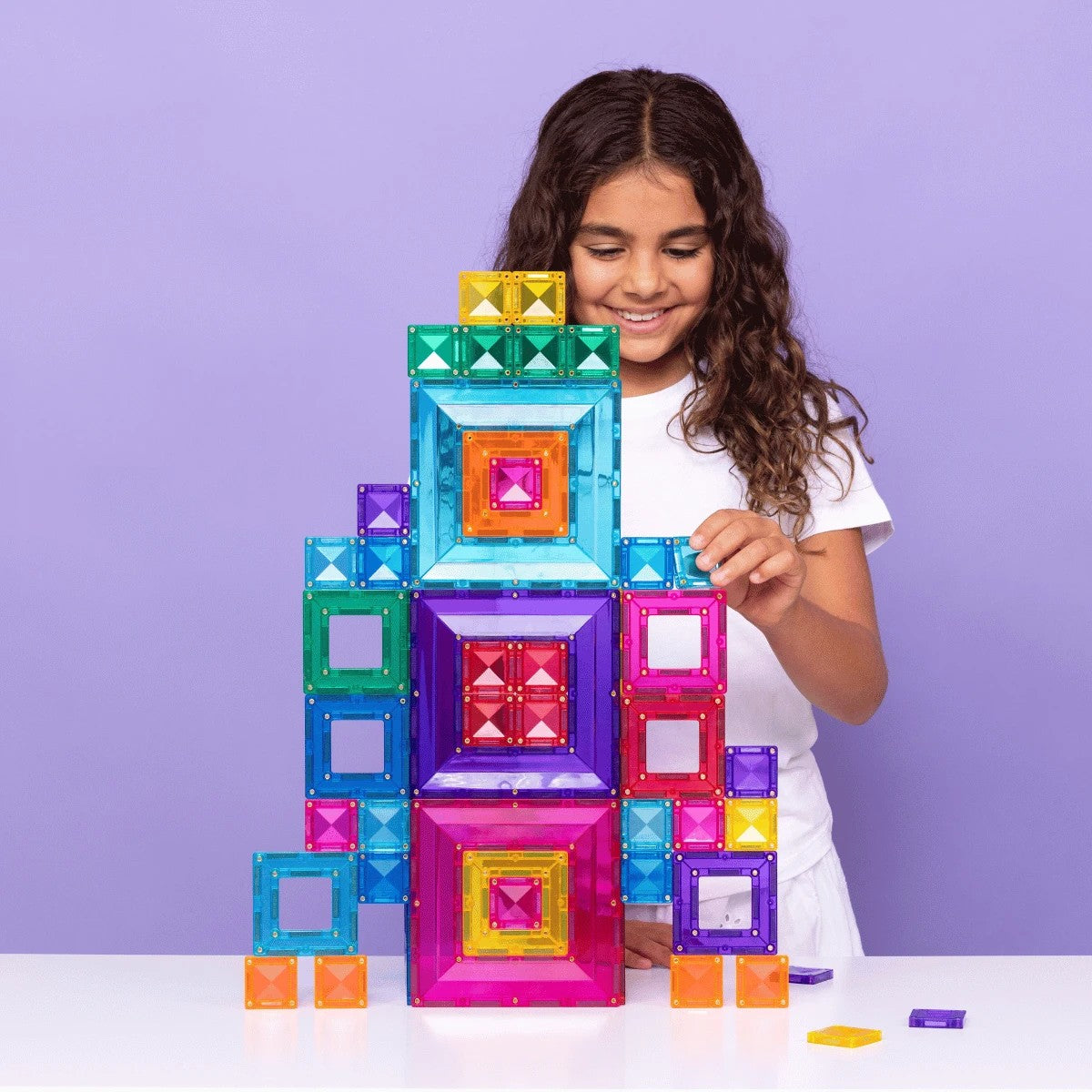 Connetix Magnetic Tiles Bright Portal Pack 48 pc