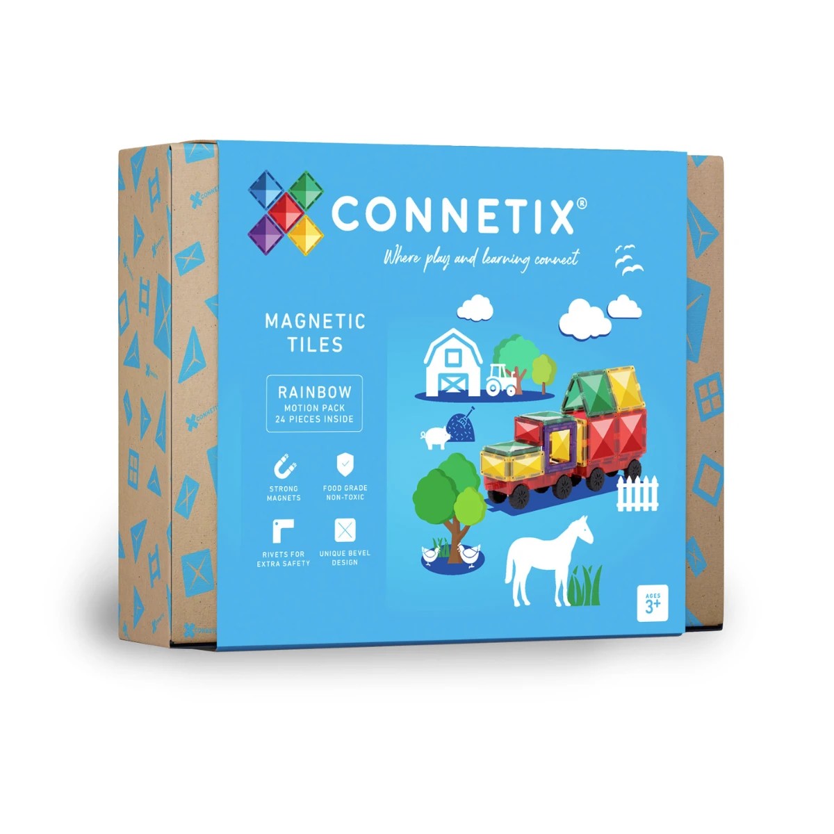 Connetix Rainbow Motion Pack