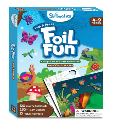 Bugs and Butterflies Foil Fun