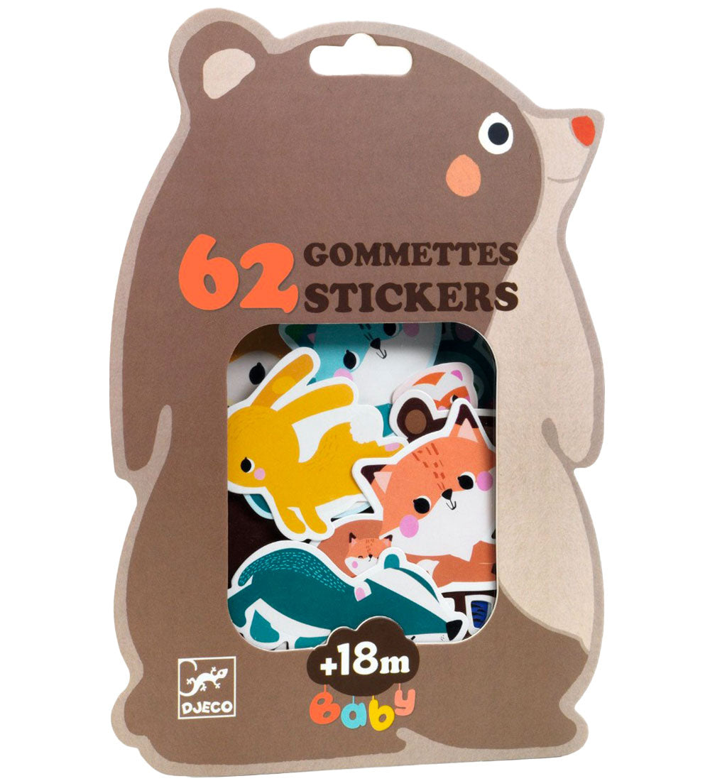 Baby Stickers: Forest Animals
