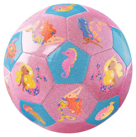 Size 3 Glitter Soccer Ball/Mermaid Friends