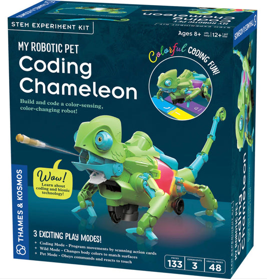 My Robotic Pet: Coding Chameleon