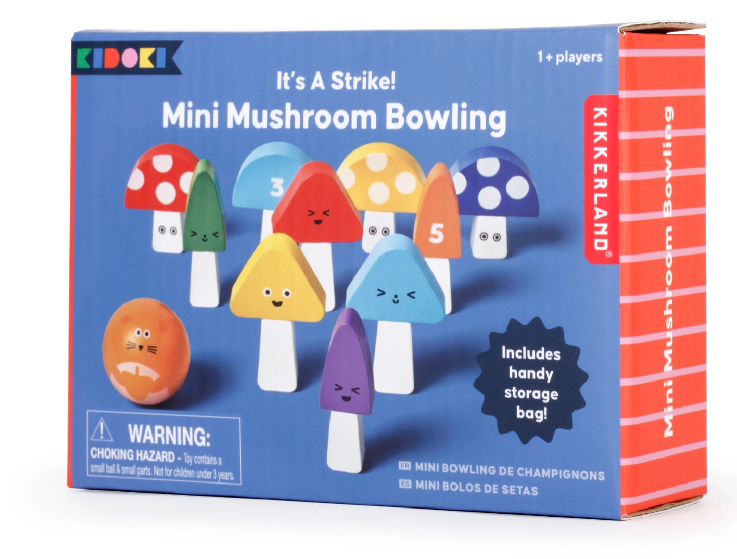 It's a Strike! Mini Mushroom Bowling