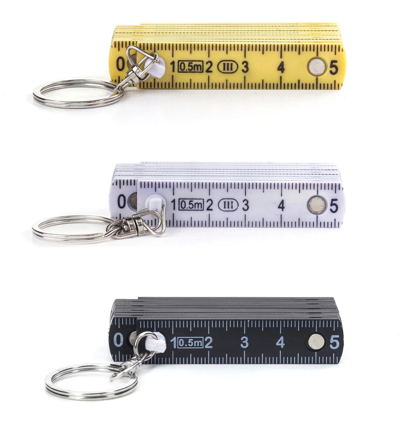 Folding Ruler Keychain