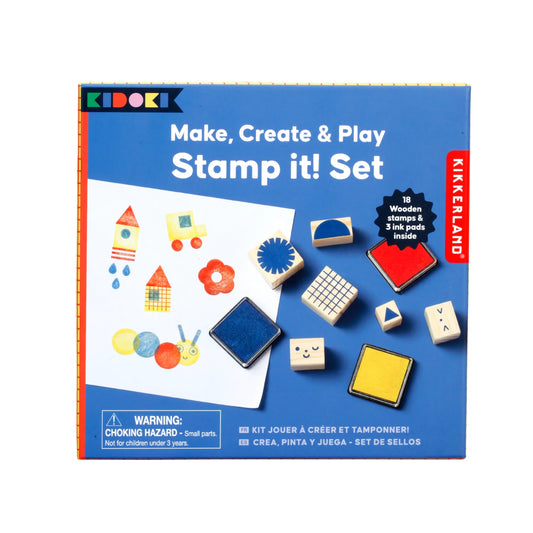 Make, Create and Play Stamp It Set