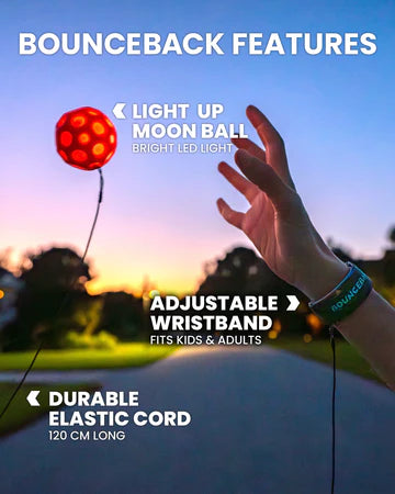 LED BounceBack Moon Balls