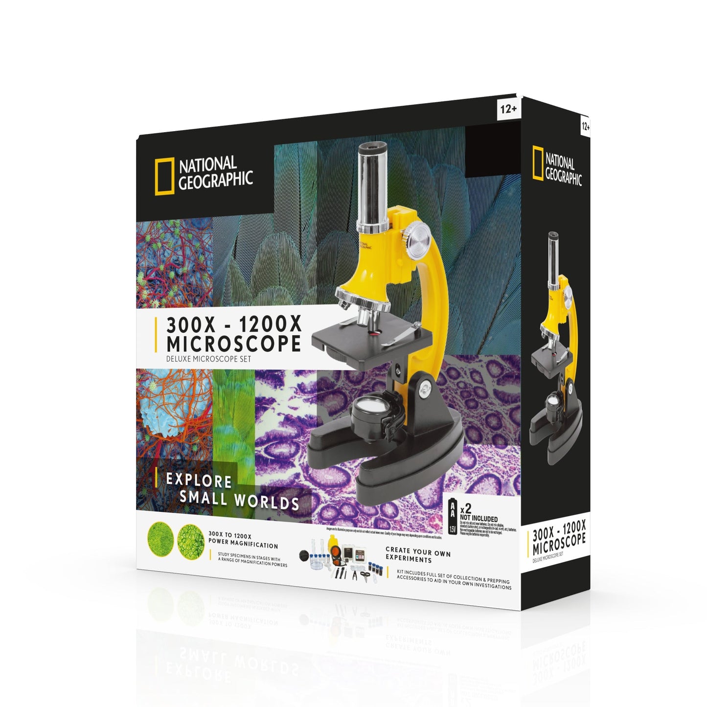 300x-1200x Microscope with Hard Case