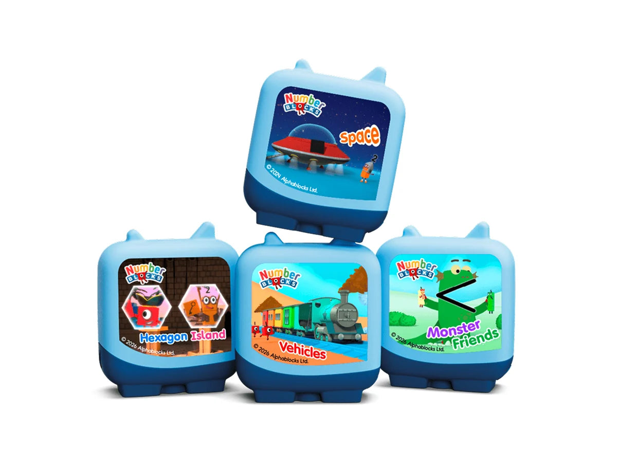 Numberblocks Pocket Tonies - 4 pack