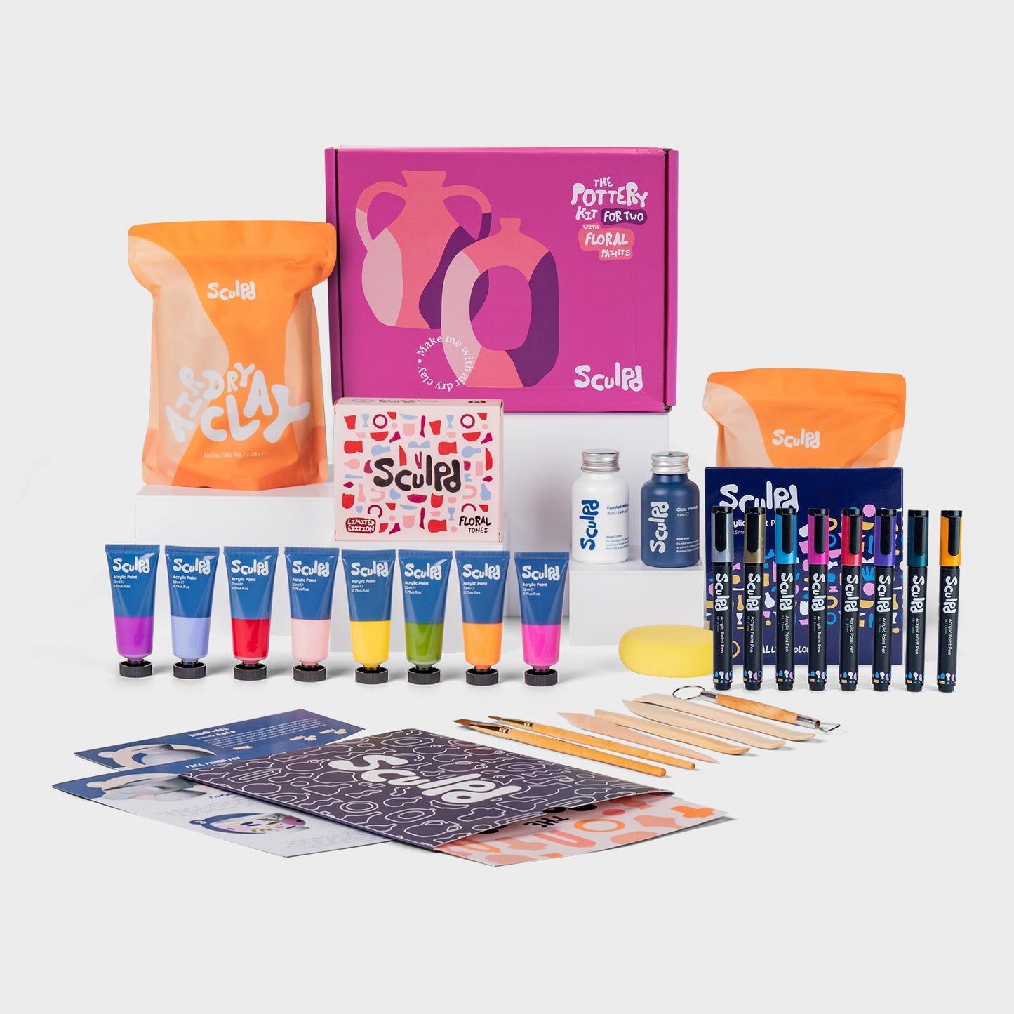 Sculpd Pottery Kit