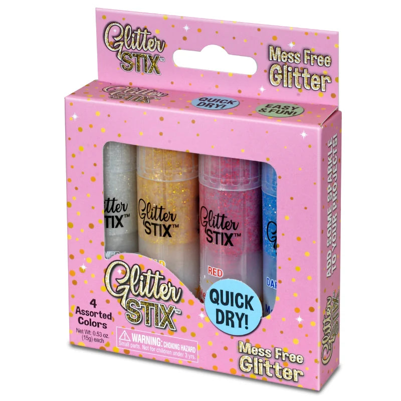 Glitter Stix 4 Color Set