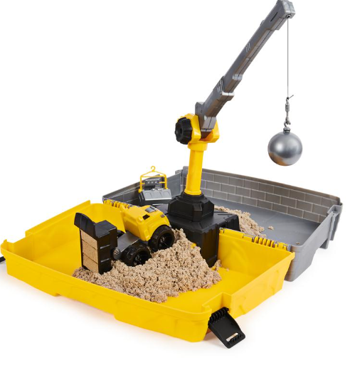Construction Site Folding Sandbox Kinetic Sand