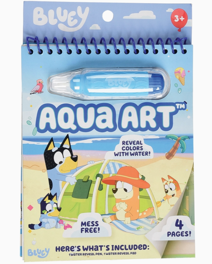Bluey Aqua Art