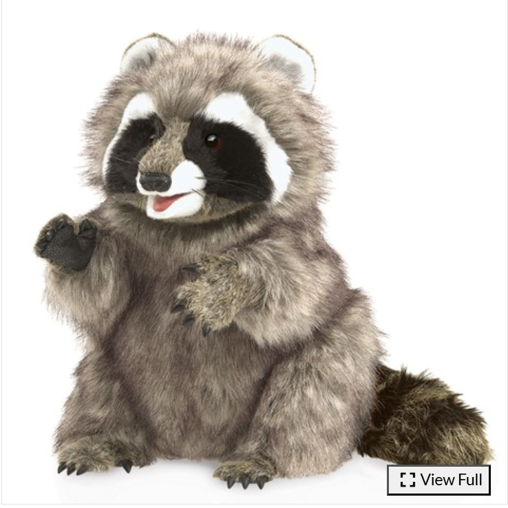 Raccoon Puppet