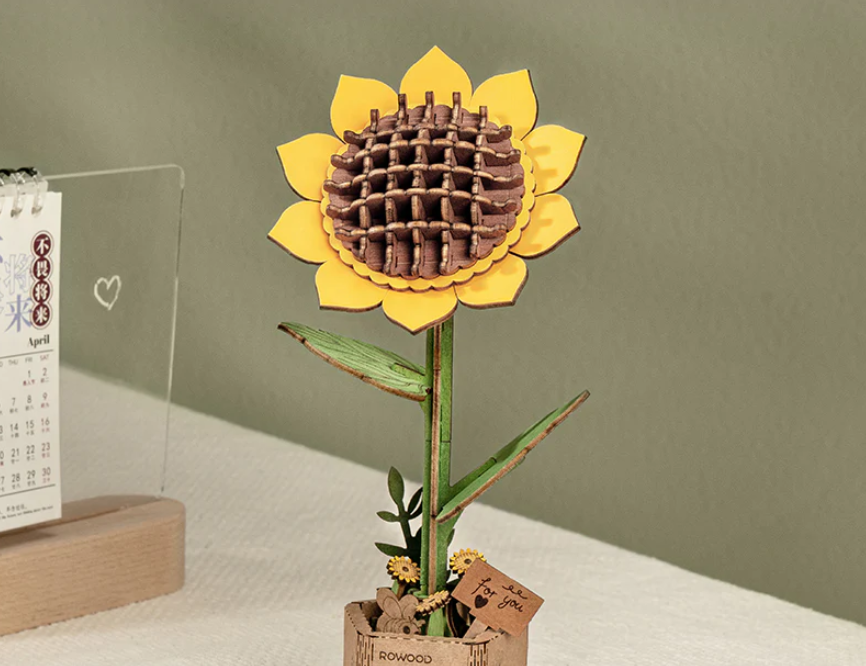 Rowood DIY Wooden Sunflower