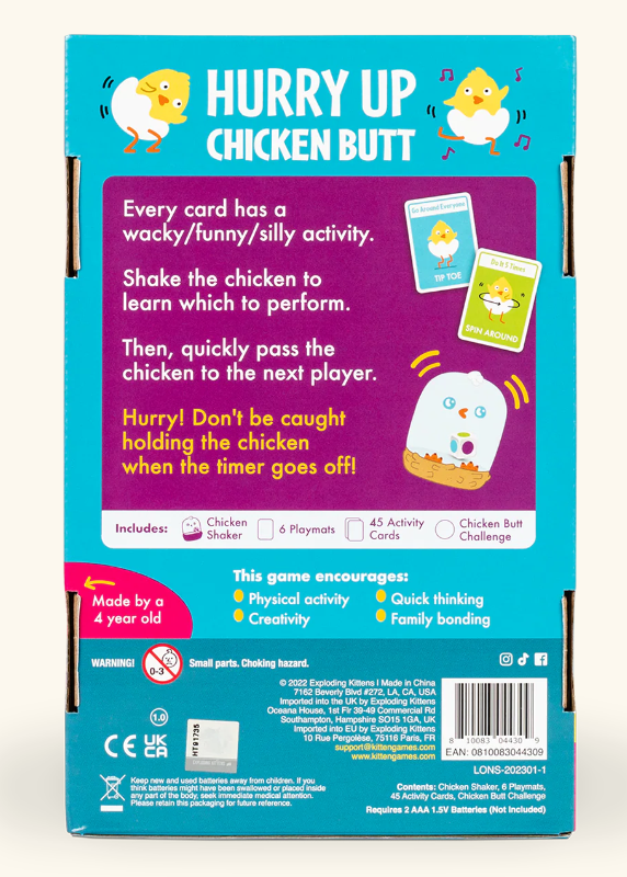Hurry Up Chicken Butt