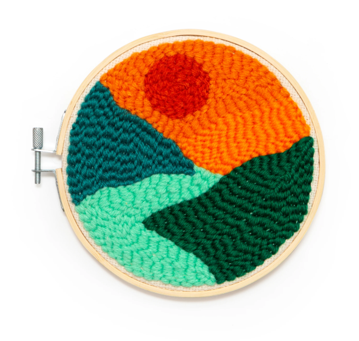 Landscape Punch Needle Kit