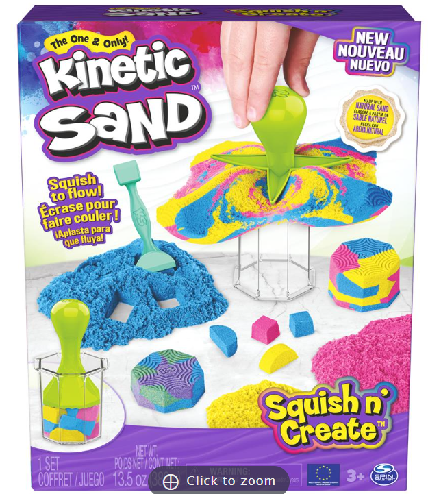 Kinetic Sand Squish N Create