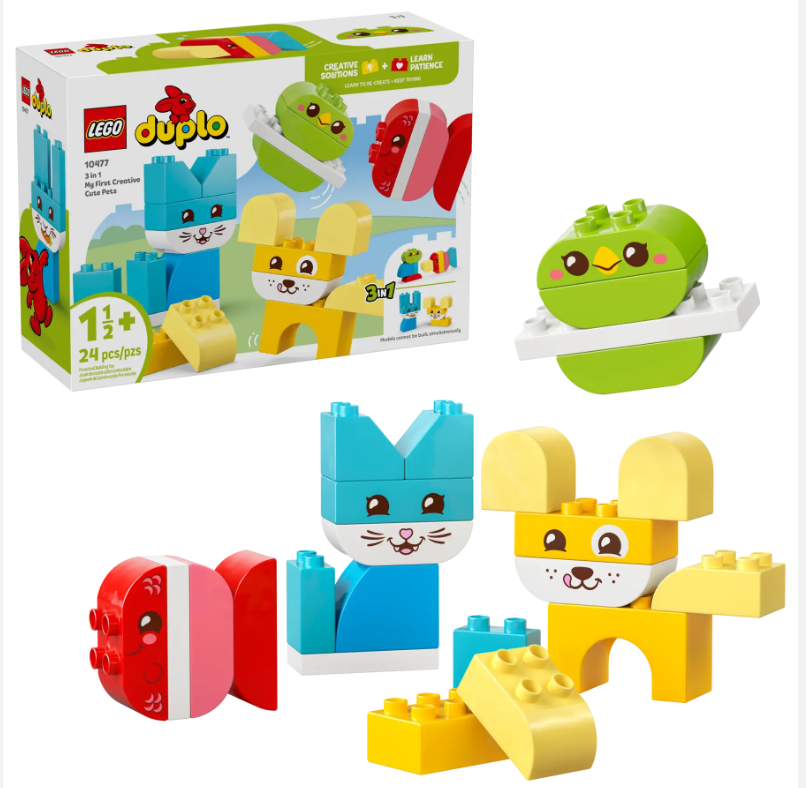 Lego Duplo 3-in-1 Creative Cute Pets