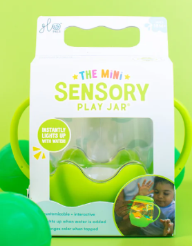 Mini Sensory Play Jar - Green