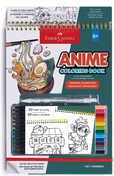 Anime Drawing Kit - Japanese Adventures