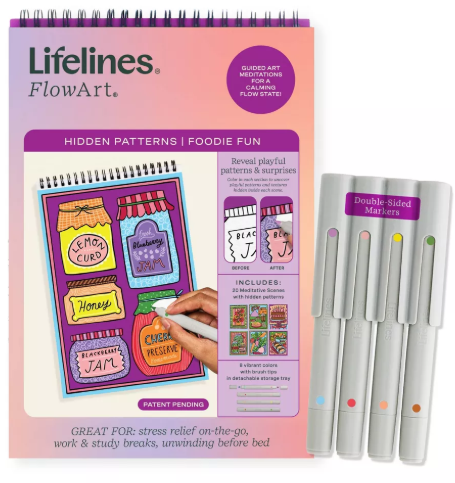 FlowArt® - Hidden Patterns Foodie Fun