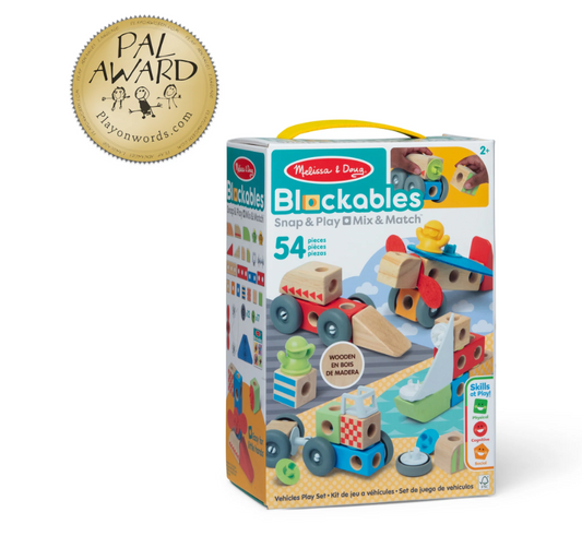 Blockables Vehicles Play Set