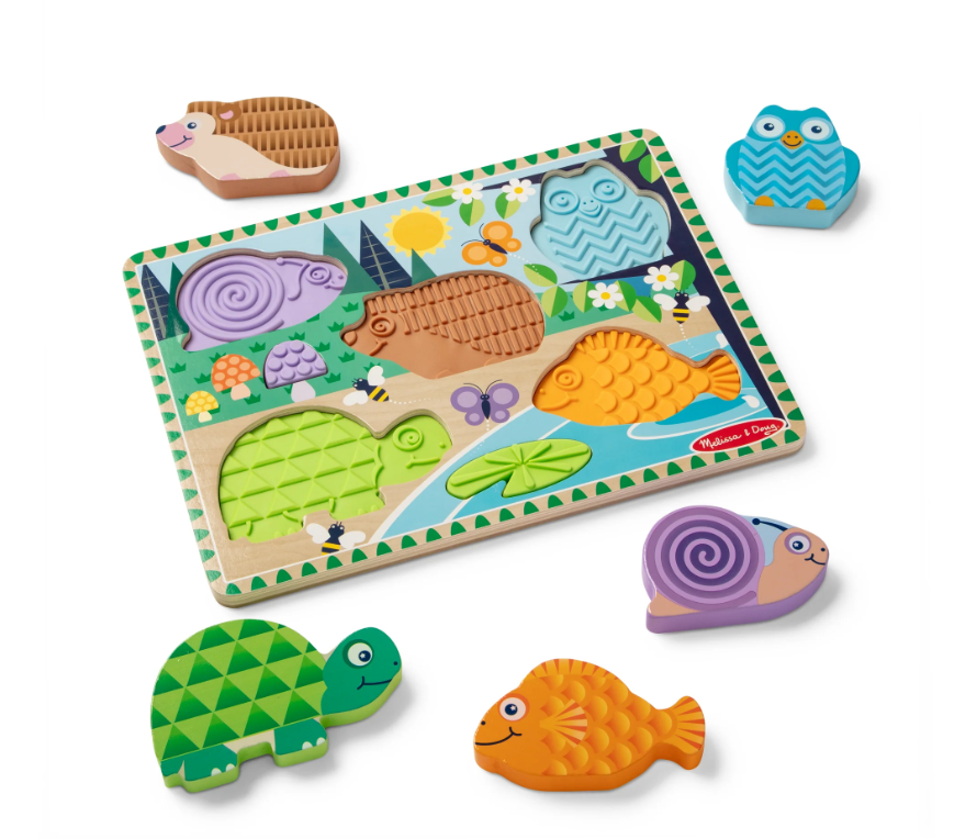 Forest Friends Touch & Feel Puzzle