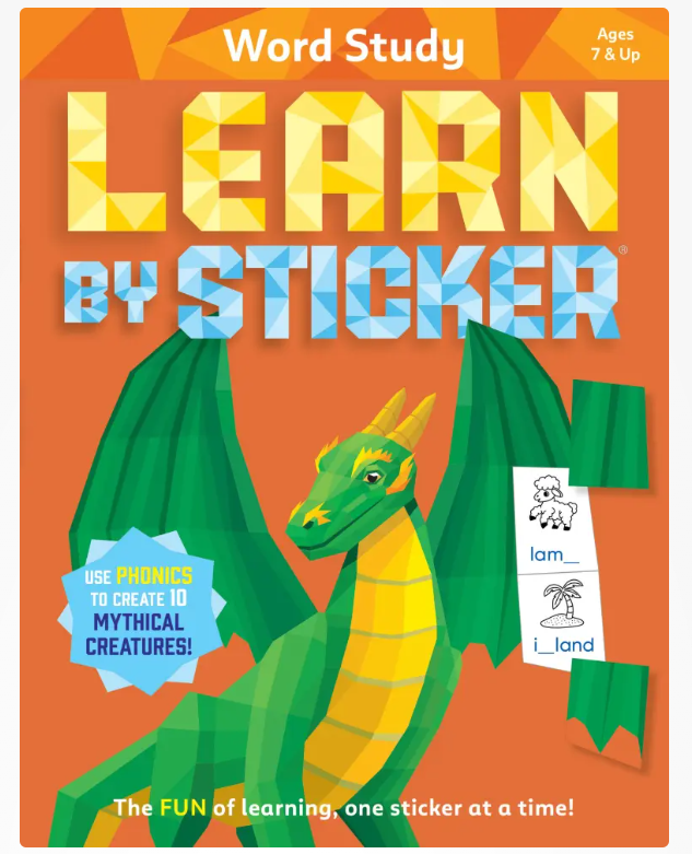 Learn by Sticker: Word Study