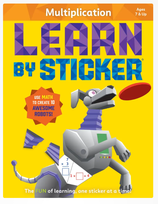 Learn by Sticker: Multiplication