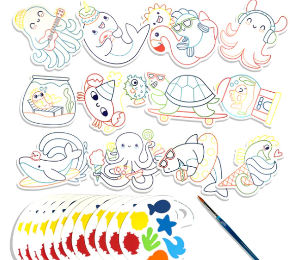 Playful Painters: Ocean Fun!