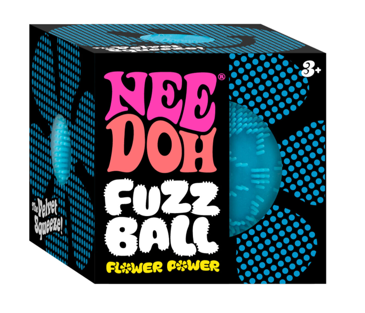 Needoh Fuzzball Flower Power